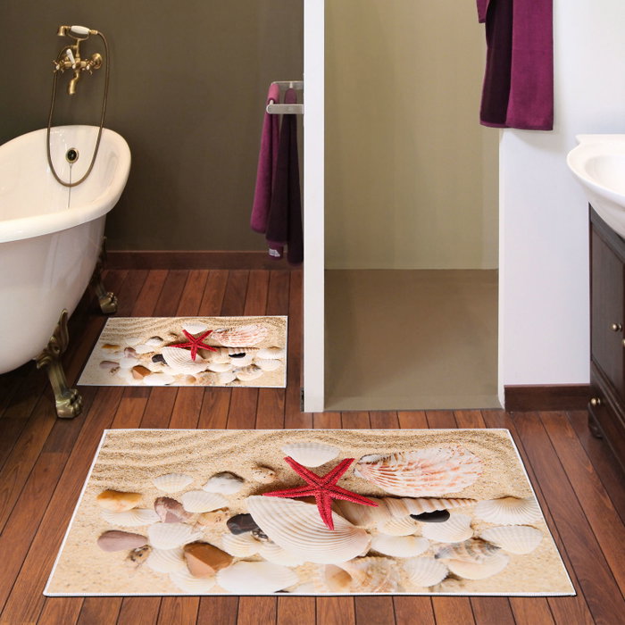 Mijölnir Juego de alfombrillas de baño Kt414 Multicolor